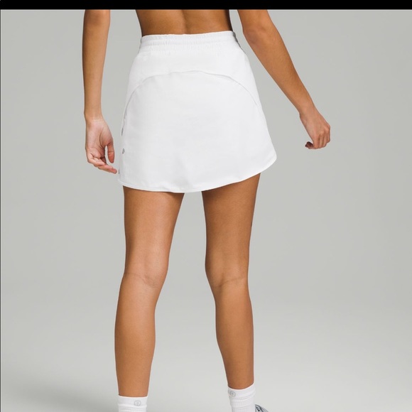 Lululemon Hotty Hot High-Rise Skirt White - Picture 3 of 7
